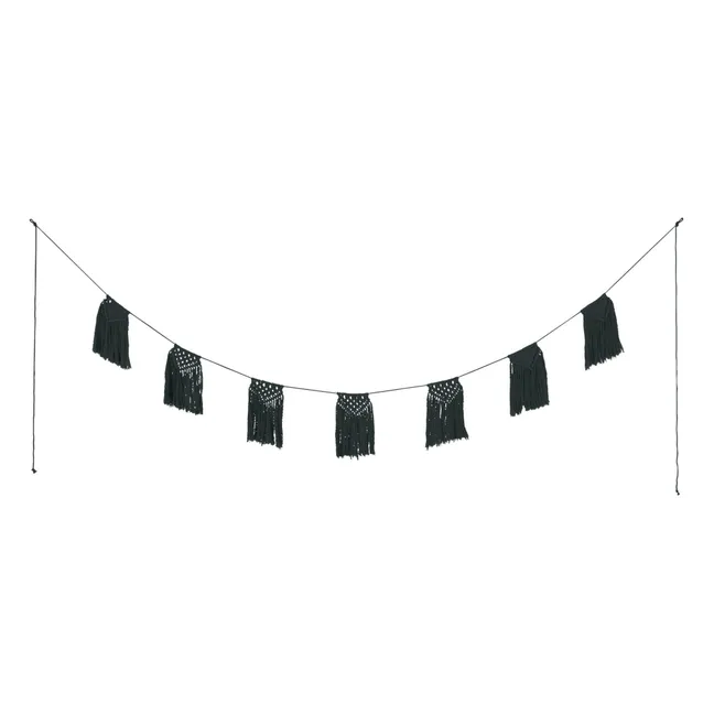Guirlande Macramé | Dark Grey S021