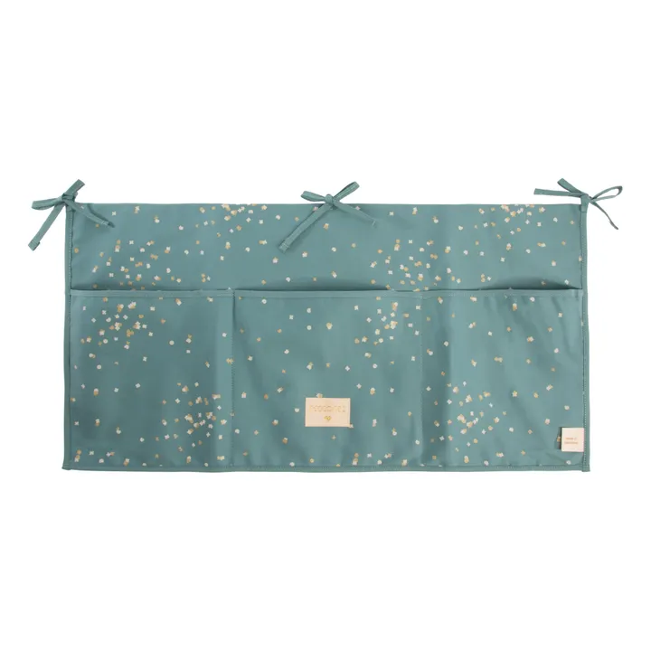 Confetti Merlin Organic Cotton Organisation Pouch | Green- Product image n°0