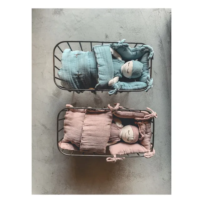 Baby Tom Organic Cotton Doll | Sweet Blue S046