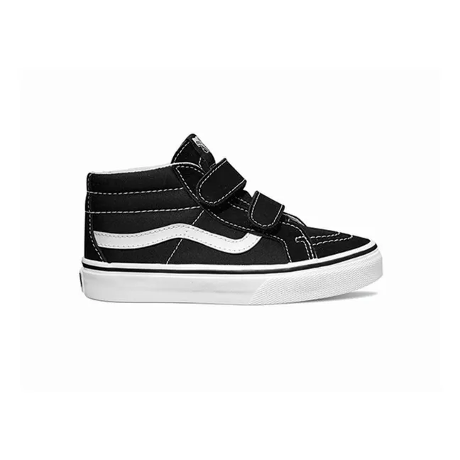 Turnschuhe aus Leder Scratchs SK8-Mid Reissue | Schwarz