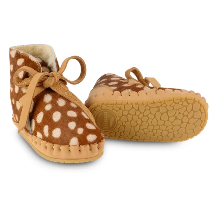 Exclusive Pina Lined Booties | Camel- Product image n°2