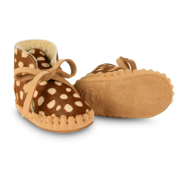 Exclusive Pina Lined Booties | Camel- Product image n°3