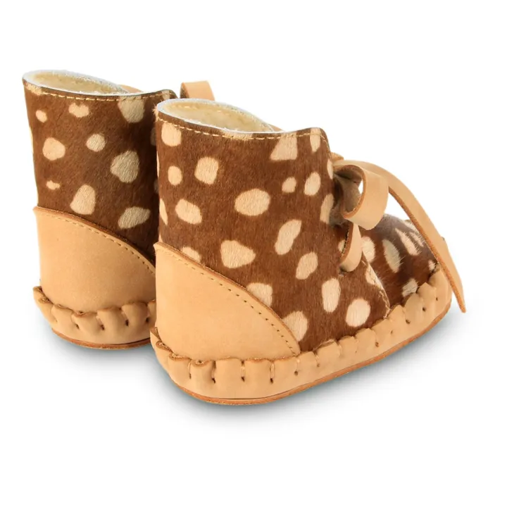 Exclusive Pina Lined Booties | Camel- Product image n°4