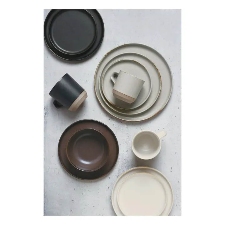 Porzellanteller | Schwarz- Produktbild Nr. 1