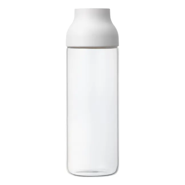Carafe en verre Capsule - 1 L | Blanc