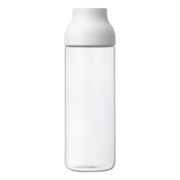 Capsule Glass Carafe - 1L | White- Product image n°0