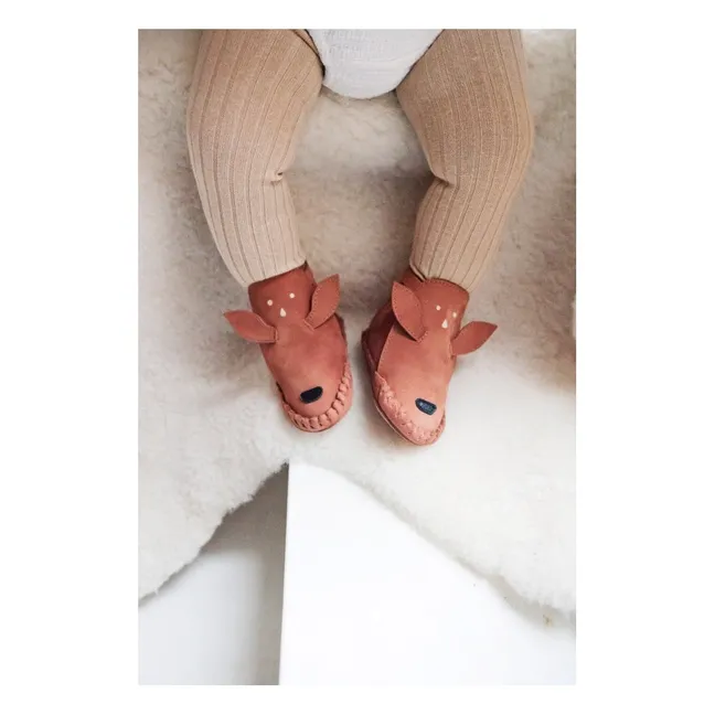 Pantofole imbottite Biche Kapi | Camel