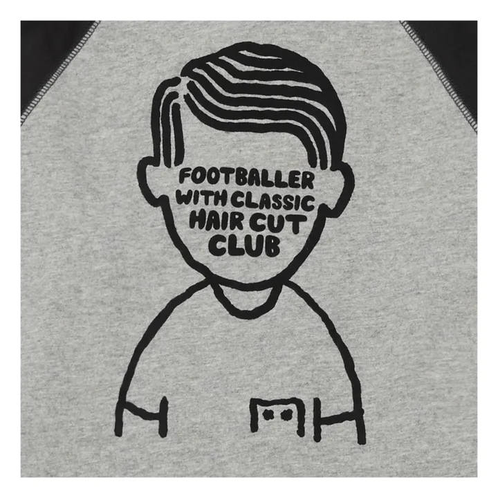 T-Shirt Footballer | Gris chiné- Image produit n°2