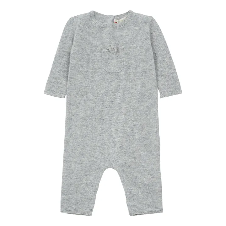 Combinaison Cachemire | Gris chiné- Image produit n°0