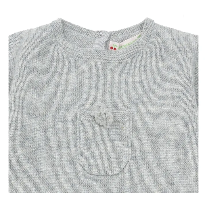 Combinaison Cachemire | Gris chiné- Image produit n°1