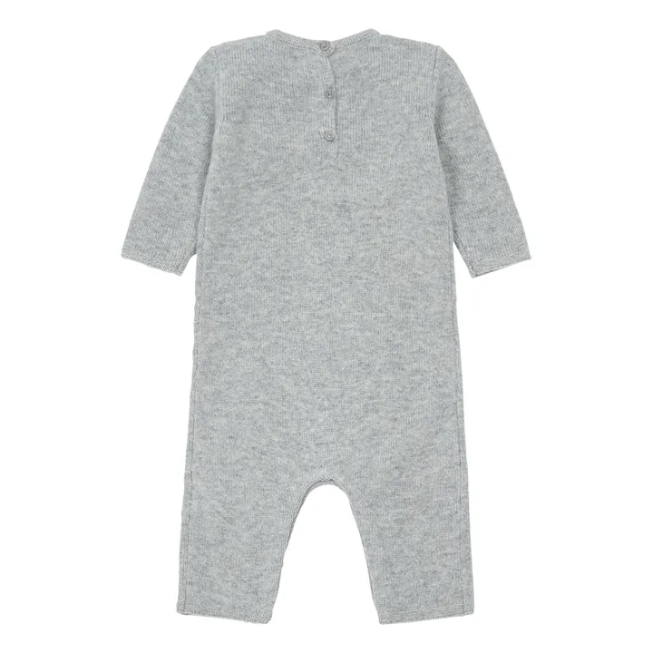 Combinaison Cachemire | Gris chiné- Image produit n°2