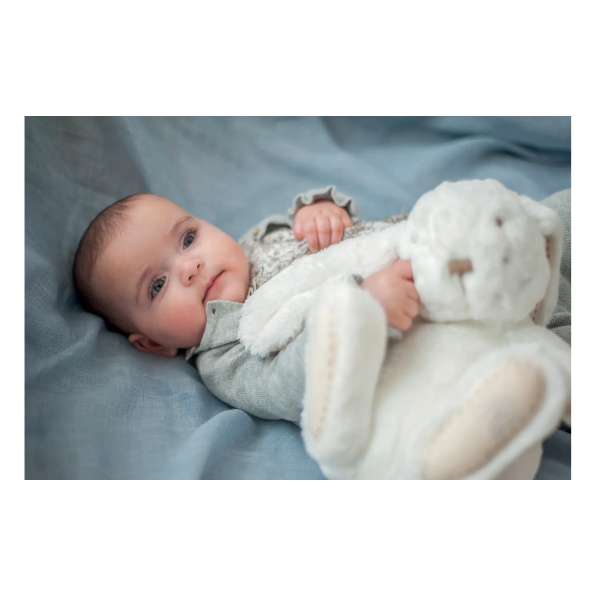 Peluche Constant le lapin | Ecru- Image produit n°4