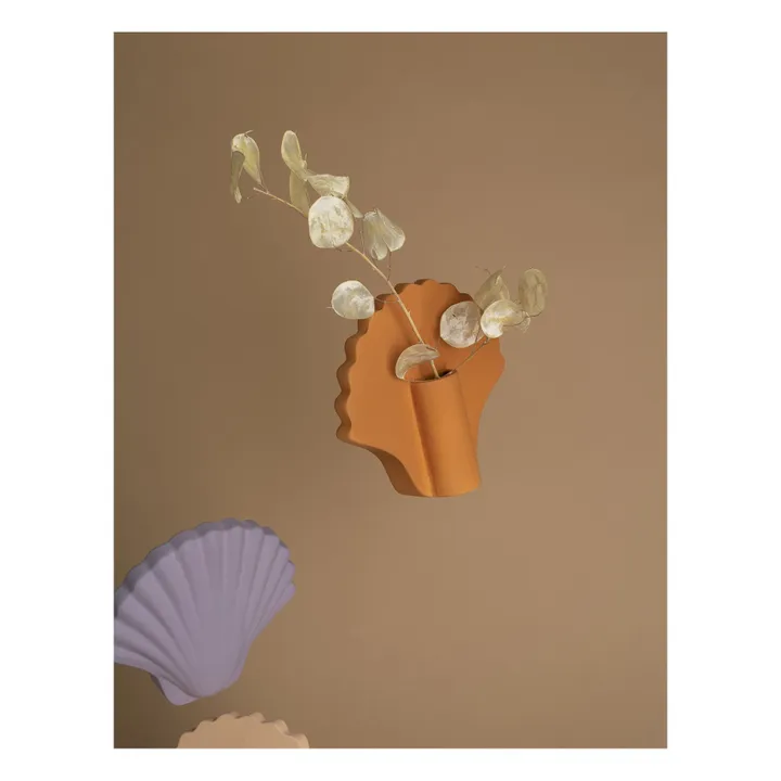 Jarrón concha de arcilla | Terracotta- Imagen del producto n°4
