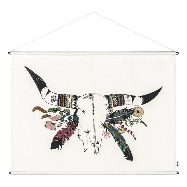 Buffalo Embroidered Poster