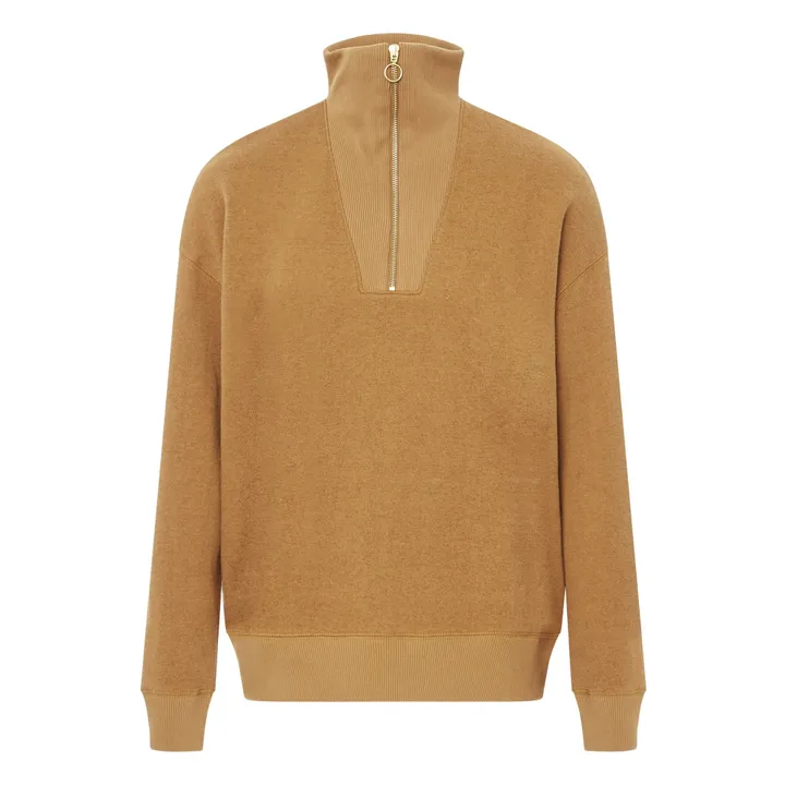 Sweatshirt Fleece Adélie | Beige- Produktbild Nr. 4