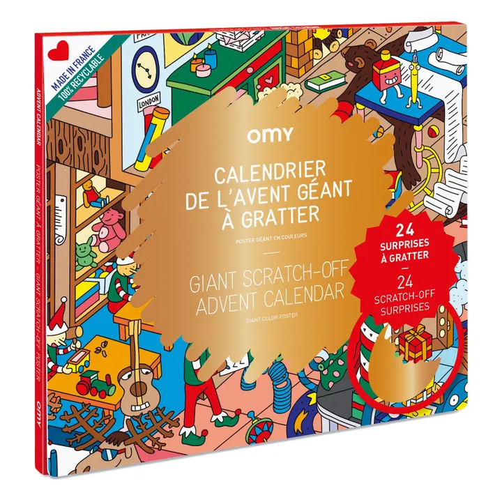 Giant Scratch-Off Advent Calendar- Product image n°0