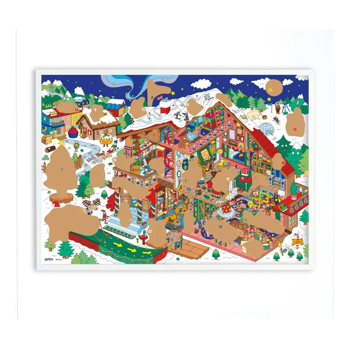 Giant Scratch-Off Advent Calendar- Product image n°1
