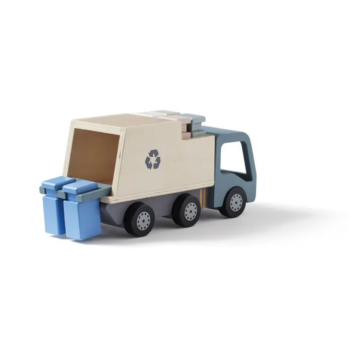 Camion della spazzatura in legno- Immagine del prodotto n°4