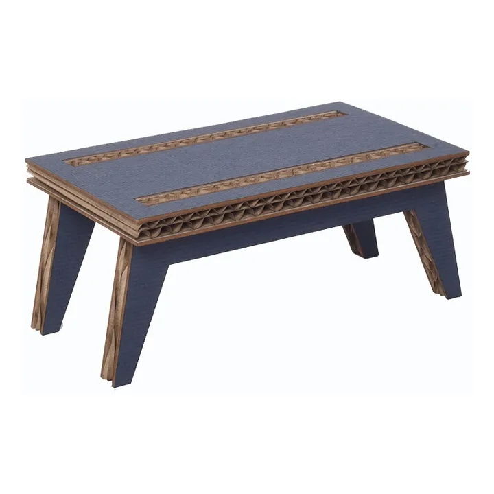 Mesa de cartón | Azul Marino- Imagen del producto n°0
