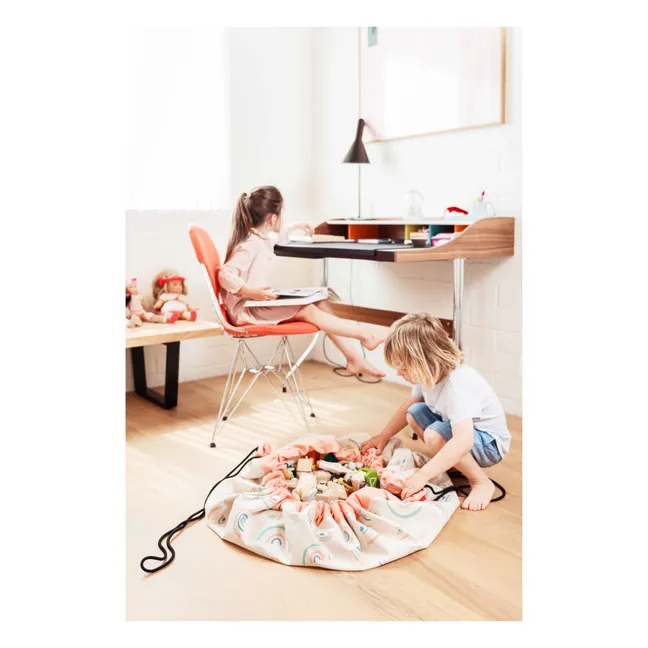 Sac/Tapis de jeux - Arc-en-ciel | Blanc