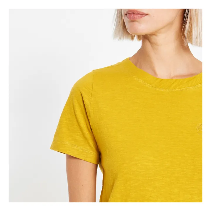 T-shirt Basic collezione donna | Miele- Immagine del prodotto n°4