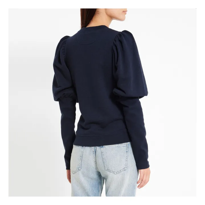 Philo sweatshirt | Navy blue- Product image n°3