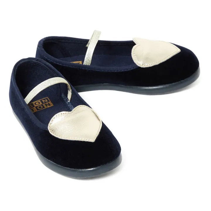 Pantofole Cuore | Blu marino- Immagine del prodotto n°1