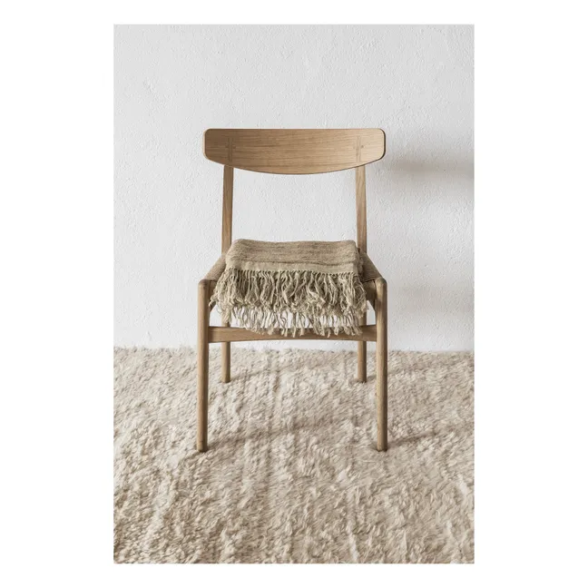 Tapis Wellbeing en laine afghane, Ilse Crawford | Ecru