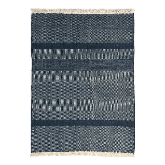 Alfombra Tres Texture, Elisa Padrón | Azul