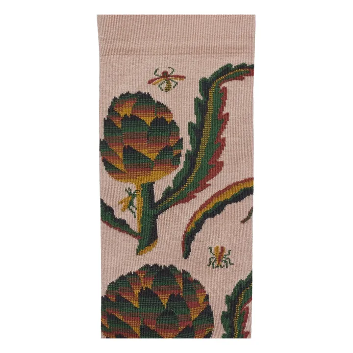 Calcetines alcachofas | Rosa Palo- Imagen del producto n°1