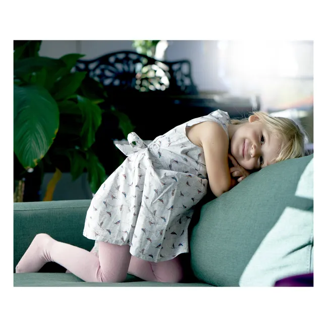 Collants Antidérapants Genoux et Pieds | Rose
