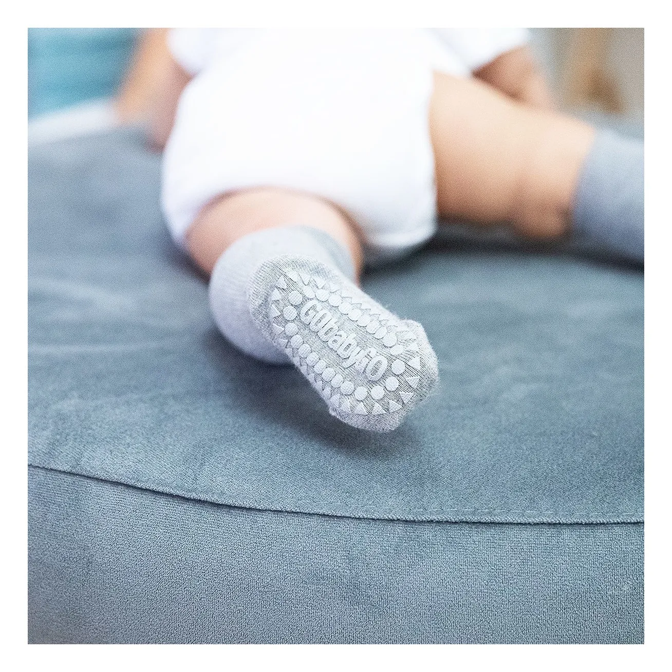 Chaussettes Anti-Dérapantes | Gris- Image produit n°2