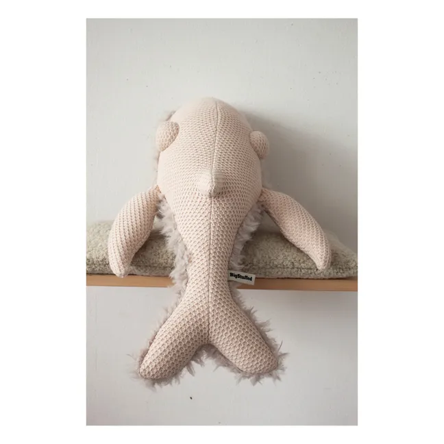 Peluche géante baleine Mama x Smallable | Nude