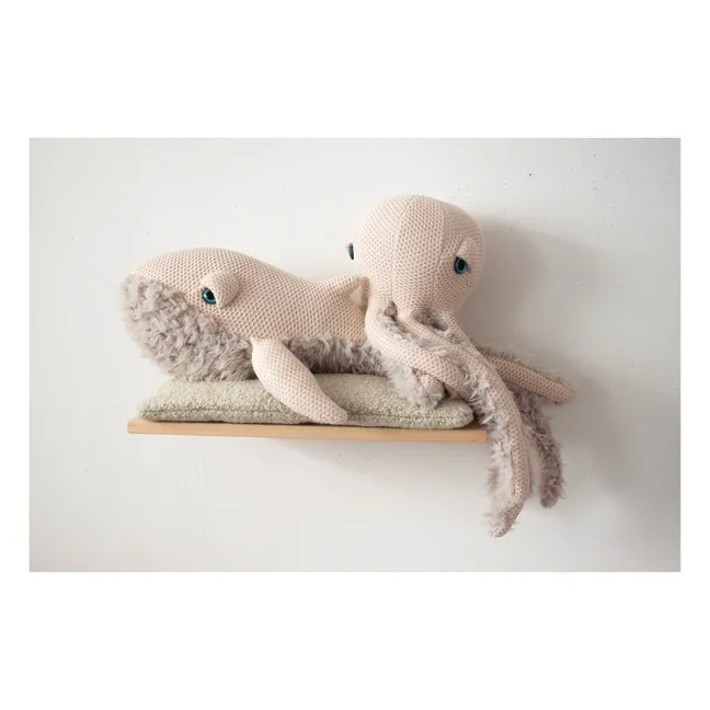 Peluche géante baleine Mama x Smallable | Nude