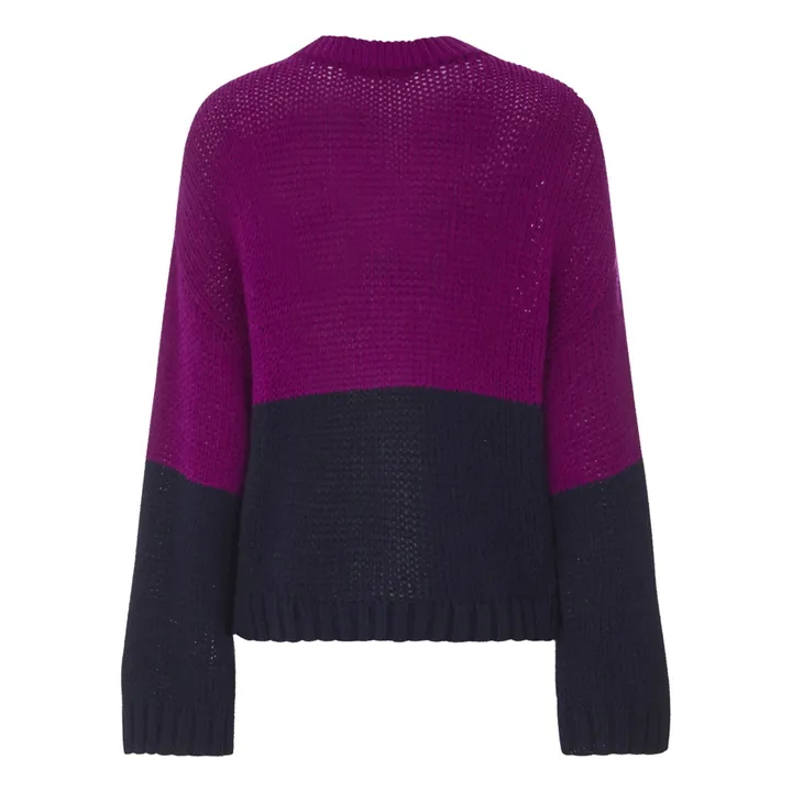Round Neck Jumper | Purple- Product image n°5
