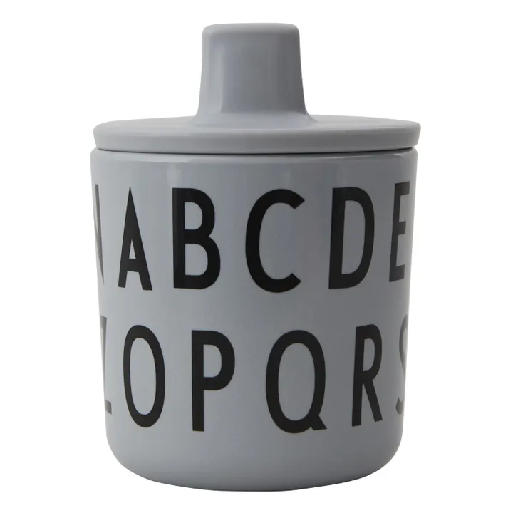 Taza Eat & Learn ABC | Gris- Imagen del producto n°2