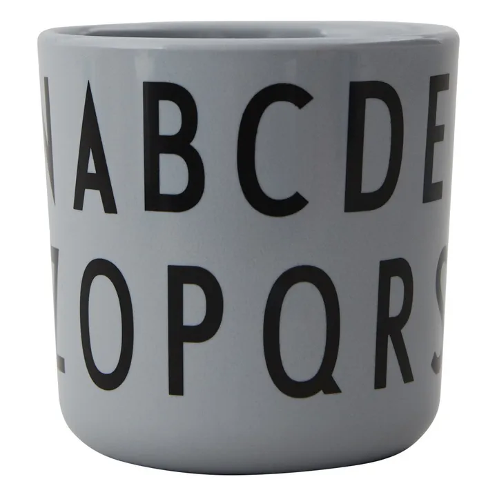 Taza Eat & Learn ABC | Gris- Imagen del producto n°0