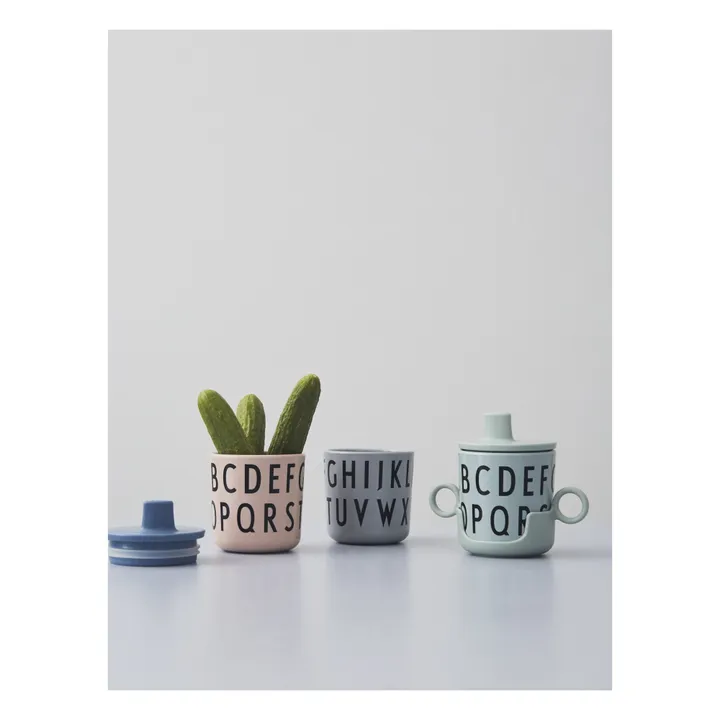 Taza Eat & Learn ABC | Gris- Imagen del producto n°1