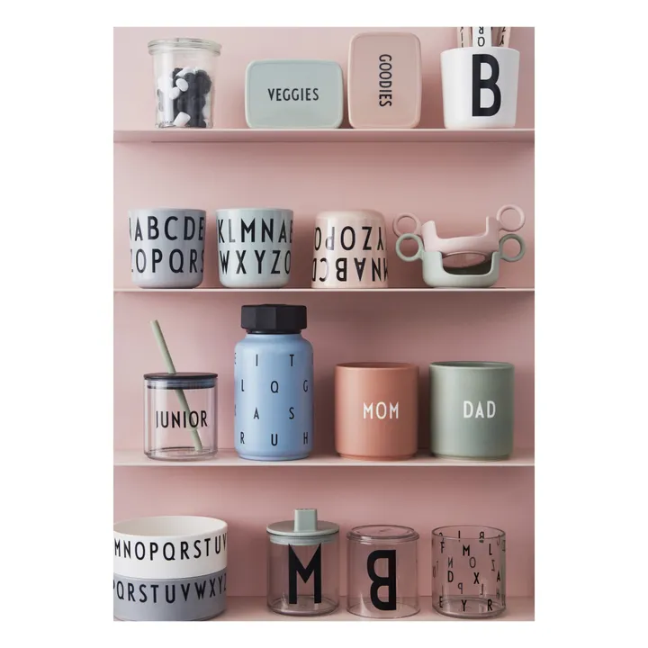 Taza Eat & Learn ABC | Gris- Imagen del producto n°4