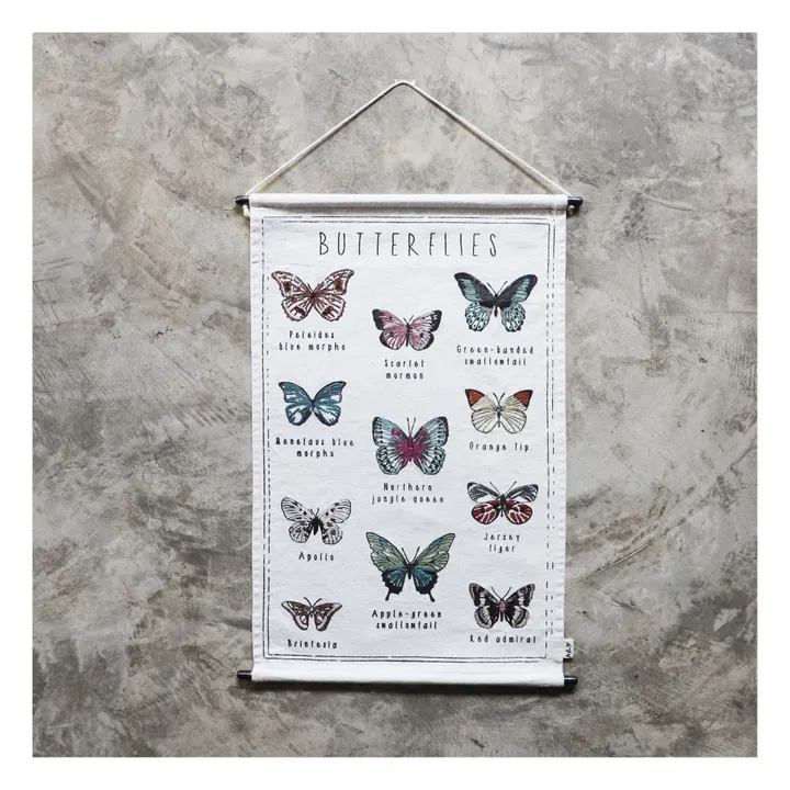 Póster bordado «Mariposas»- Imagen del producto n°1