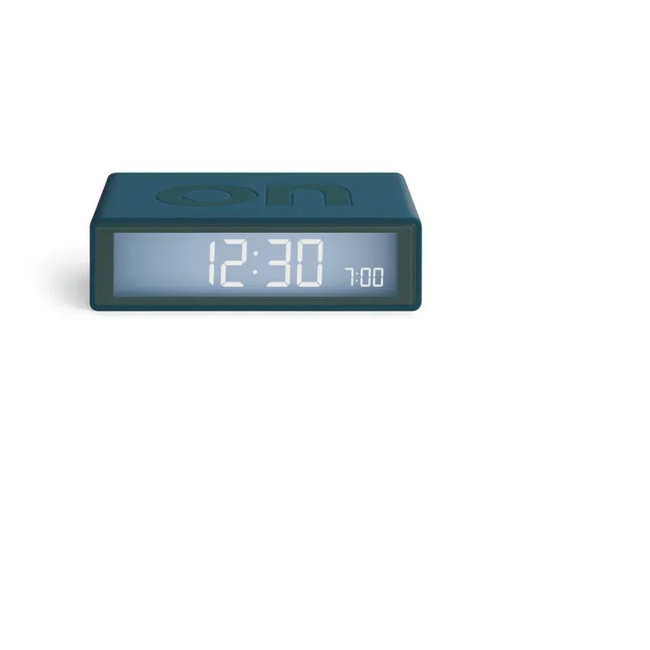 Flip+ Travel Alarm Clock | Peacock blue- Product image n°2