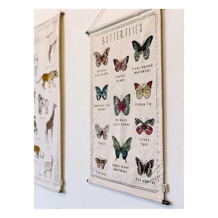 Póster bordado «Mariposas»- Imagen del producto n°2