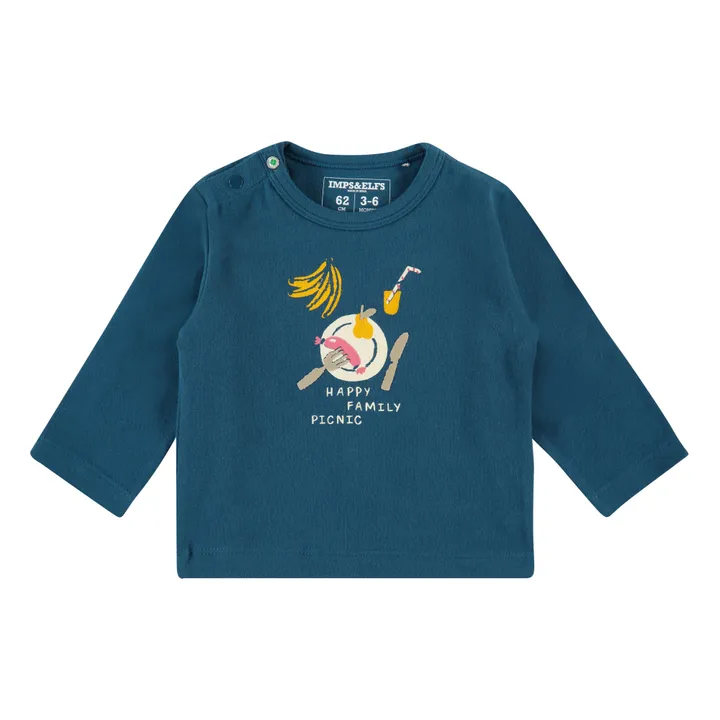 Sweatshirt Picnic | Nachtblau- Produktbild Nr. 0