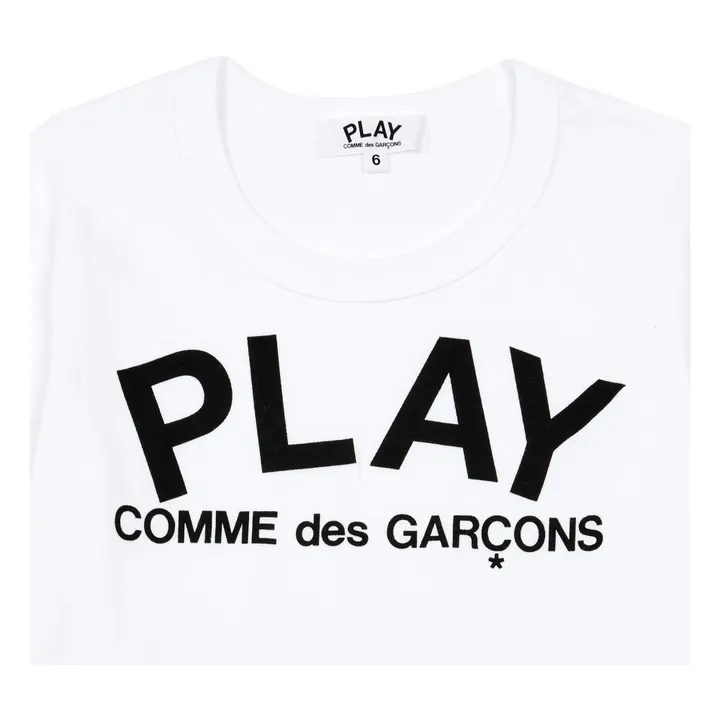 T-shirt play kids llogo | Bianco- Immagine del prodotto n°1