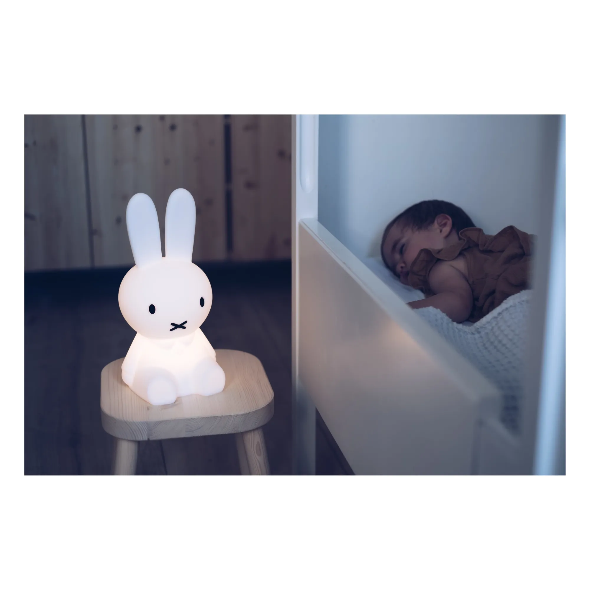 Veilleuse Miffy en silicone souple | Blanc- Image produit n°1
