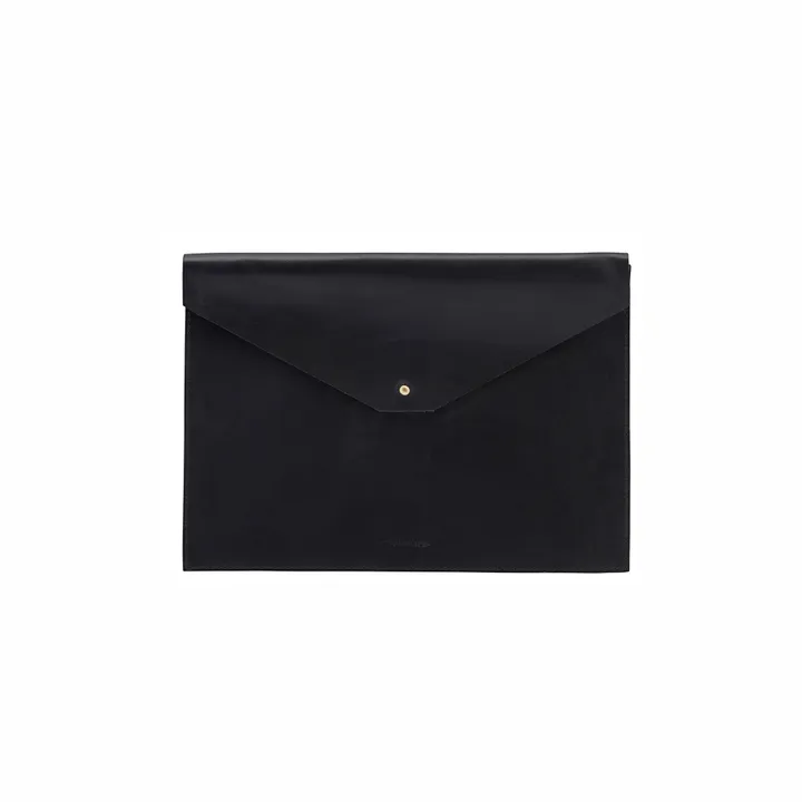 Leather Pouch | Black- Product image n°1