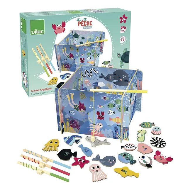Jeu de pêche magnétique, Michelle Carlslund