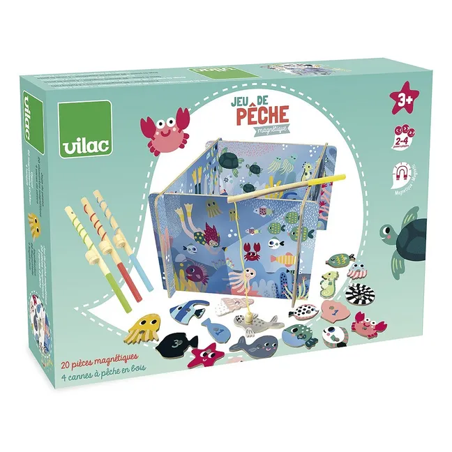 Jeu de pêche magnétique, Michelle Carlslund