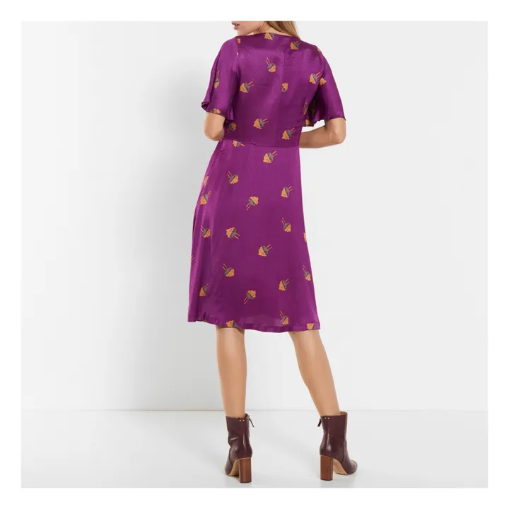 Lavinia Dress | Purple- Product image n°4