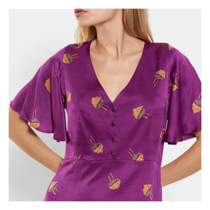 Lavinia Dress | Purple- Product image n°5